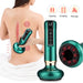 Electric Vacuum Cupping Massager with Infrared Heating Therapy and Essential Oils - Wireless Physiotherapy Device