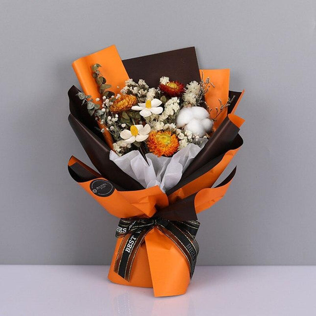 Eternal Love Dried Flower Bouquet - The Ultimate Gift for Valentine's Day and Celebrations