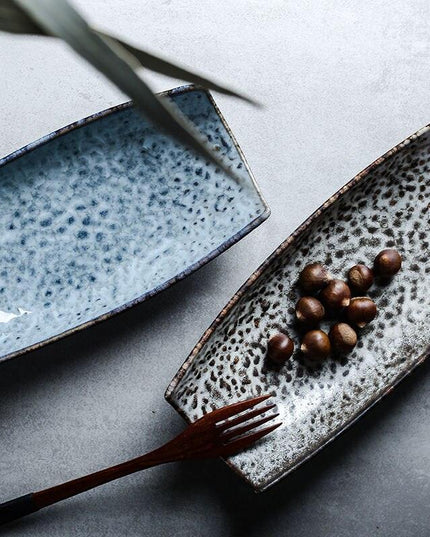 Japanese Artisan Plate Collection for a Luxurious Dining Experience