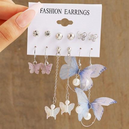 Playful Creatures Earring Set - A Fun Twist for Your Style