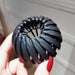 Glamorous Crystal Bird's Nest Hair Claw for Effortless Elegance