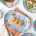 Scandinavian Dining Set: Elegant Snack Plates and Kitchen Essentials