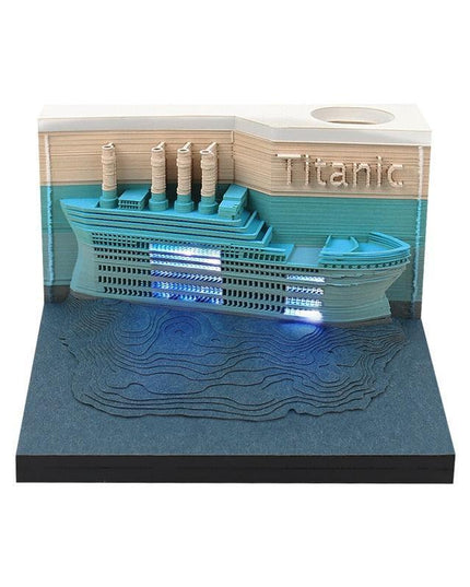 Illuminated Fantasy Castle 3D Memo Pad - Unlock Your Imagination