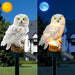 Solar Powered LED Lights Garden Owl Animal Pixie Lawn Lamps Ornament Waterproof Lamp Unique Solar Lights Outdoor Solar Lamps - Très Elite