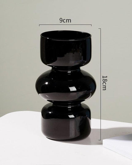 Nordic Chic Glass Vase - Elevate Your Home Decor with Modern Style