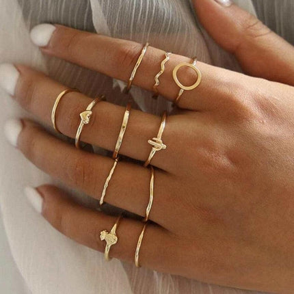 Radiant Heart Ring Collection: A Fusion of Classic Elegance and Contemporary Style - Essential Addition for Every Jewelry Lover