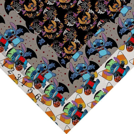 Hauntingly Fun Halloween Leather Craft Set - DIY Cartoon Vinyl for A4 Projects