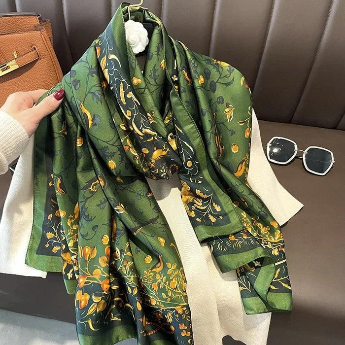 Silk Paradise Beach Wrap & Chic Scarf Collection