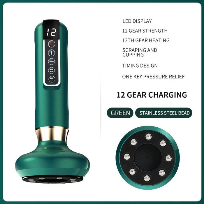 Wireless Aromatherapy Infrared Cupping Massager - Advanced Physiotherapy Device for Comprehensive Wellness