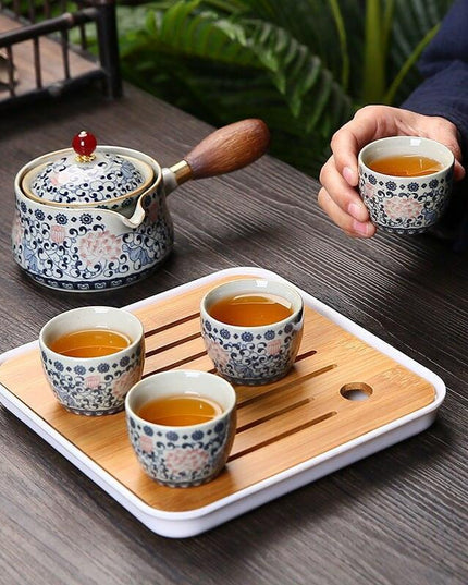 Artisan Stone Mill Tea Set: Elevate Your Chinese Tea Experience