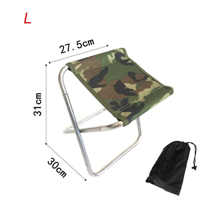 Compact Folding Chair with Storage Bag for Outdoor Activities