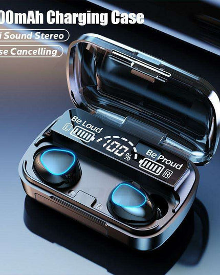 Active Lifestyle Wireless Earbuds Set with 3500mAh Charging Case