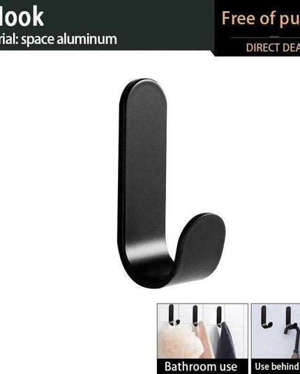 Space-Saving Aluminum Hook Organizer: Efficient and Stylish Storage for Any Room