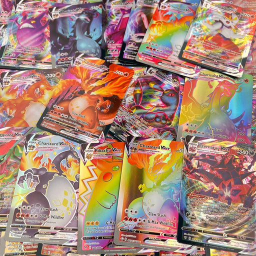 Elevate Your Pokémon Collection with 50-300 Authentic Trading Cards from Shining TAKARA TOMY GX VMAX V MAX Series