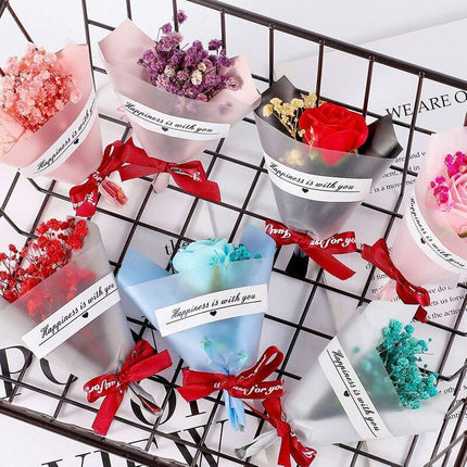 Delicate Preserved Baby's Breath Posy | Elegant Home Decor Accent