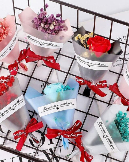 Delicate Preserved Baby's Breath Posy | Elegant Home Decor Accent