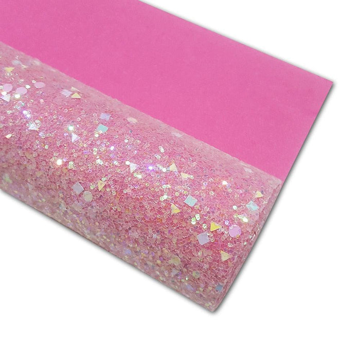 Shimmering Glittery Faux Leather Roll for Crafting Masterpieces