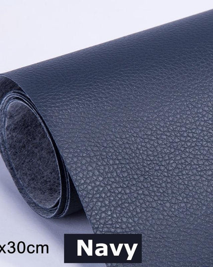 Jumbo XL Luxe Litchi Leather Repair Stickers - Stylish Solutions for Elegant Furniture Fixes