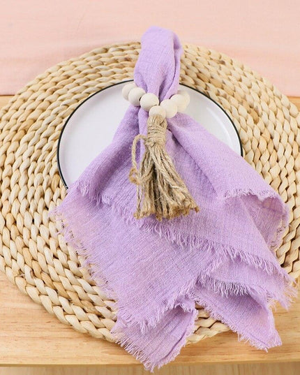 Elegant 20-Piece Cotton Napkin Collection for Sophisticated Dining