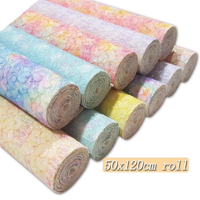 Glamorous Glitter Fabric Roll: Ignite Your DIY Creativity