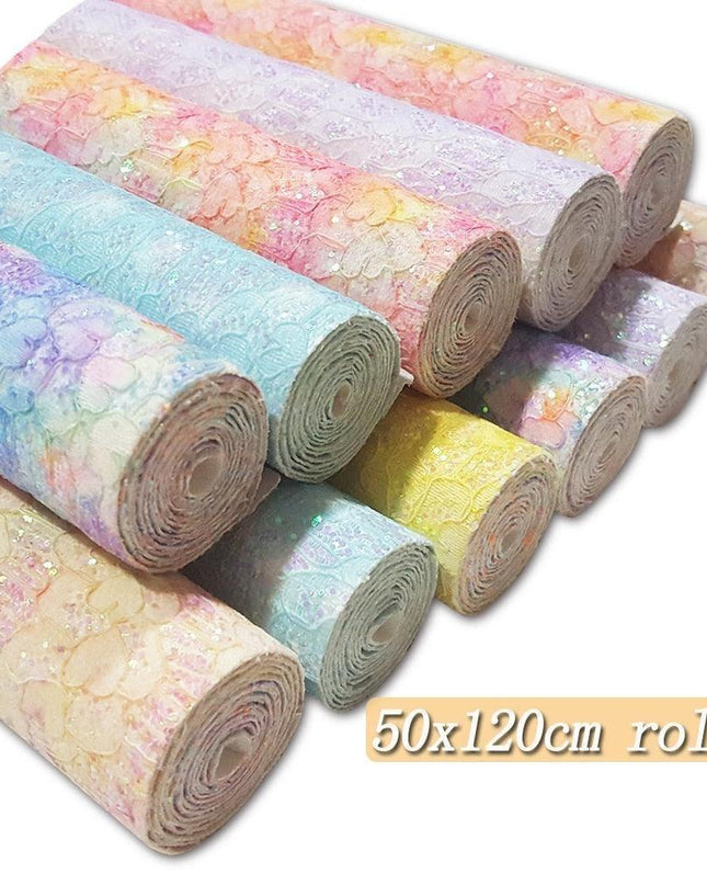 Glamorous Glitter Fabric Roll: Ignite Your DIY Creativity