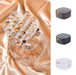 Jewelry Storage Box with Multi-Layer Design and Waterproof Cover