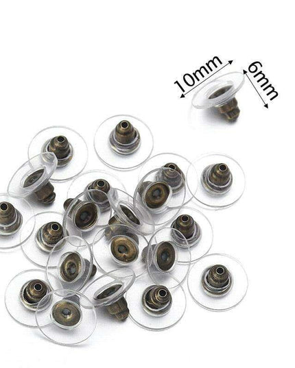 500 Rubber Earring Back Stoppers: Must-Have Supplies for Comfortable and Secure Jewelry Creations
