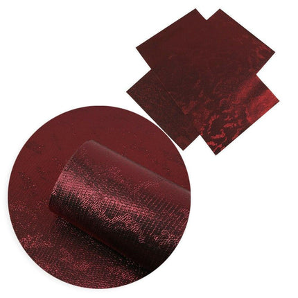 Glistening Holographic Faux Leather Craft Sheets - Perfect for Creative DIY Projects