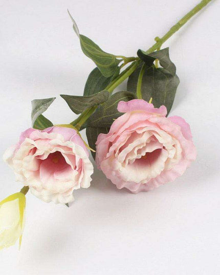 Eternal Elegance: Stunning Handcrafted Faux Latex Rose Branch for Timeless Décor