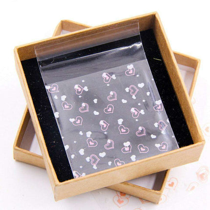 Cherry Blossom Treat Bags - Elegant Self-Adhesive Packaging for Handmade Confections