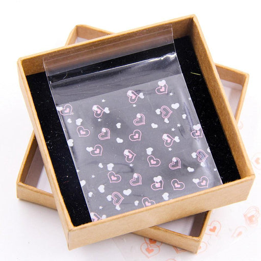 Enhance Your Treats with Cherry Blossom Candy Bags - Self-Adhesive Set for Homemade Goodies