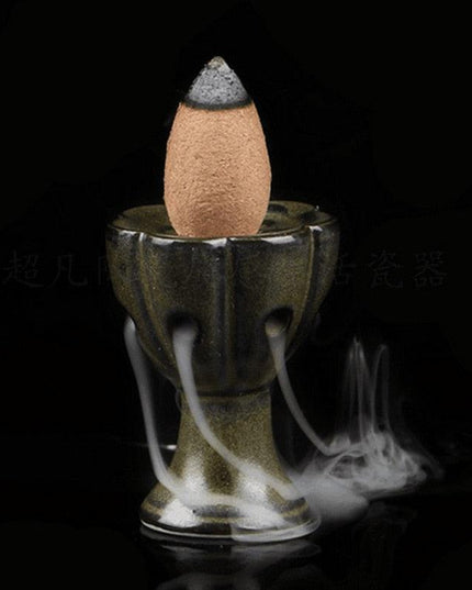 Enchanted Dragon Waterfall Incense Burner - A Serene Addition for Tranquil Spaces