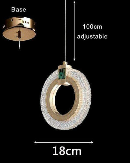 Luminous Nordic Crystal Elegance Chandelier - Timeless Glamour