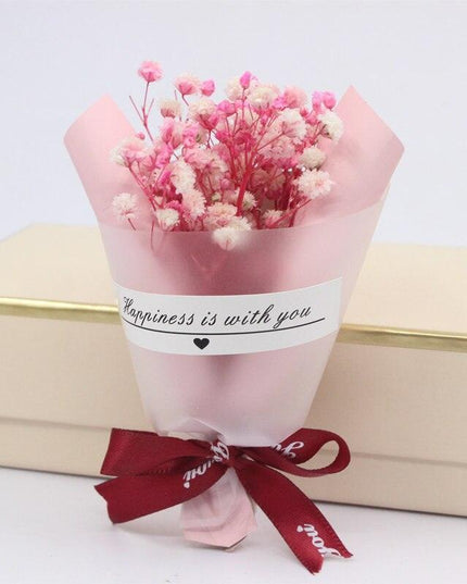 Delicate Preserved Baby's Breath Posy | Elegant Home Decor Accent