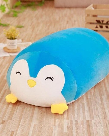 Cuddly Cartoon Animal Companion Pillow - Plush Huggable Friends
