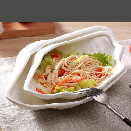 Opulent Clam Shell Ceramic Tableware Collection