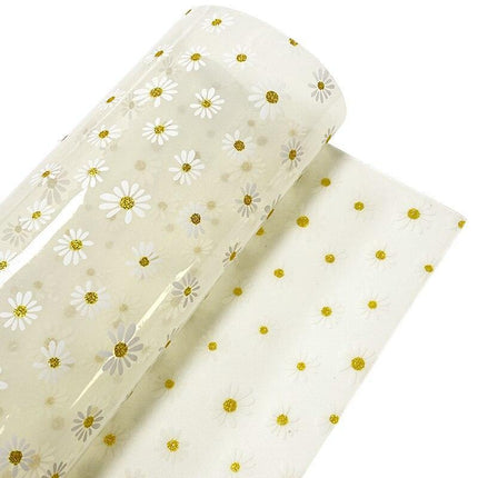 Colorful Flower-Patterned PVC/TPU Film for Creative DIY Crafting
