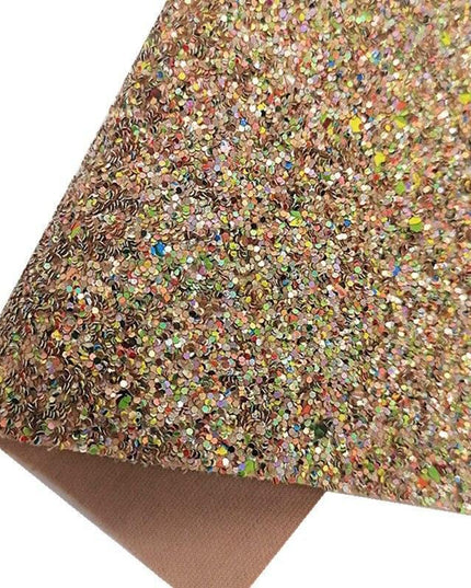 Luxury Rainbow Gingerbread Faux Leather Craft Kit - 21x29CM