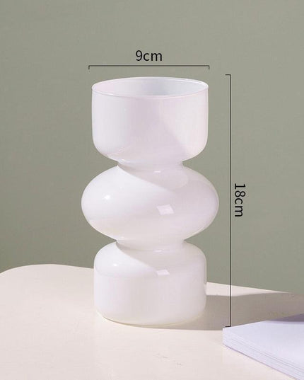 Nordic Chic Glass Vase - Elevate Your Home Decor with Modern Style