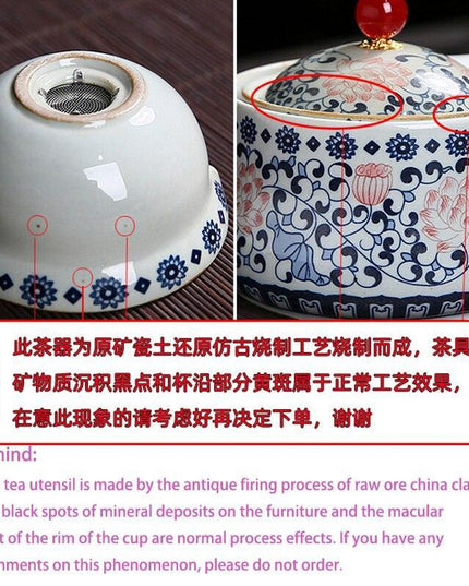 Elegant 360° Rotating Teapot and Cup Set: Premium Stone Mill Tea Ceremony Collection for Aficionados