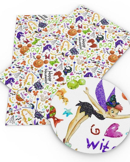 Magical Mickey Mouse Halloween Crafting Leatherette Kit - Create Whimsical DIY Wonders