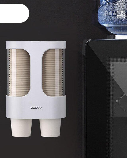 Suction Cup Mounted Cup Holder Organizer