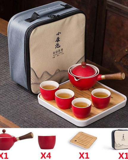 Artisan Stone Mill Tea Set: Elevate Your Chinese Tea Experience