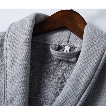 Serene Comfort: Exquisite Yukata-Inspired Winter Cotton Bathrobe for Ultimate Relaxation