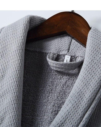 Serene Comfort: Exquisite Yukata-Inspired Winter Cotton Bathrobe for Ultimate Relaxation