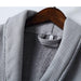Luxurious Winter Cotton Bathrobe with Japanese Yukata-Inspired Design
