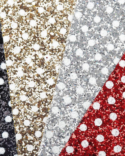 Luxurious Shimmering Faux Leather Crafting Set