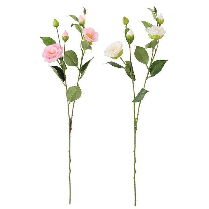 100 Pink Prairie Gentian Artificial Flowers Bundle