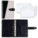 Efficient Organization A6 Vegan Leather Planner with Interchangeable Sheets and Zippered Pockets