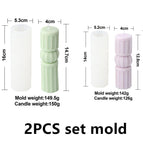 2 PCS set mold 1